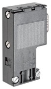 Simatic DP, Bus Connector, Profibus up to 12 Mbit/s, 90°angle out going cable, terminat. resist. w. isolat. function, w.o. PG socket
