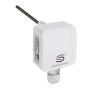 Immersion temperature sensor TF43-PT100, 50mm, -30..+150°C, box 72x64x38 M16x1.5, 4-wire, Ø6 stainless steel 1.4571 V4A, IP43, S+S Regeltechnik