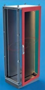 Glazed Door Teos, 800Wx2000H, incl. 1x lock/ 4x hinge, stiffener, IP65, Tekpan, hall