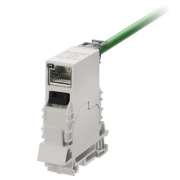 Pesa IE-TO-RJ45-FJ-B, RJ45, EIA/TIA T568 B, Cat.6A/Class EA, TS35