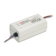 LED toiteplokk APV, input 90..264VAC| 127..370VDC, 12W 1A 12VDC, -30..70°C, cl.2, IP42, Mean Well