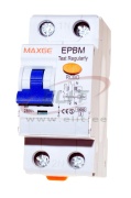 *Kombikaitselüliti EPBM2, 1B+N 6A 30mA 10kA, type AC, 2M, dark blue handle, 1..10mm², MaxGE