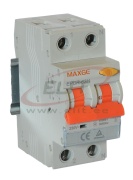 Kombikaitselüliti EPBR-63H, 1B+N 10A 30mA 10kA, type AC, 2M, 10mm², MaxGE