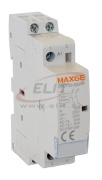 Moodulkontaktor C1-20, 2NO 1.2/4kW 7/20A 230VAC, cv 24VAC, 1.5..6mm², MaxGE