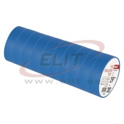 Isoleerteip, 19mm x 20m, dielectric strength 40kV/mm, PVC, UV resistant, water resistant, -25..90°C, sinine