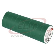 Isoleerteip, 19mm x 20m, dielectric strength 40 kV/mm, PVC, UV resistant, water resistant, -25..90°C, roheline, Emos