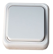 PP Liht-veksellüliti Lexo2 10AX 250VAC IP20, valge