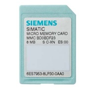 Simatic S7, Micro Memory Card S7-300/C7/ET 200, 3.3V NFlash, 8MB