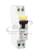 *Kombikaitselüliti SGNL6K-40, 1B+N 13A 240VAC 30mA 6kA, type AC, 1M, tumesinine hoob, 1..10mm², MaxGE