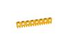 Juhtmemärgis CAB3, 4..6mm², A, ribas 20pcs, Legrand, kollane