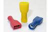 Juhtmehülss-pesa Con vv 6.3 b, PVC fully insulated, female, 1.5..2.5mm² 300V, tab 0.8x6.4mm| 648, -25..75°C, PVC, brass, 100pcs/pck, sinine