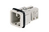 Insert HDC HD 8 MC, male, Size 1, 8P 10A 50V, crimp, Weidmüller