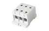 Hargnemisklemm Al/Cu UK95/3A, 1P (6holes) 16-95mm² 440/490A 1000VAC/ 1500VDC, Hex6 12N 6..25mm²/ 22Nm 35..95mm², TS35/ panel mount, hall