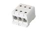 Hargnemisklemm UK150/3A, 1P (6ava) 35-150mm² 290/320A, 2pcs/pck, TS35, paigaldusplaat, MaxPRO, hall
