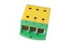 Hargnemisklemm UK240/3PE, 1P (6ava) 35-240mm² 380/425A, paigaldusplaat, MaxPRO, koro