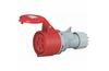 Jätkupesa, 3P+N+E 16A 415VAC, IP44, MaxPro, punane