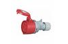 Jätkupesa, 3P+N+E 32A 415VAC, IP44, MaxPro, punane
