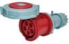 Jätkupesa, 3P+N+E 63A 415VAC, IP67, MaxPro, punane