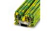 Ground Terminal Block ST 16-PE, spring-cage, 25pcs/pck, Phoenix