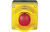 e-Stop PIT es Set5s-5 s, push button turn-to release, protective colar, contact block w. monitoring, SM housing, 2NC, -25..55°C, IP65, Pilz