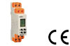 Aegrelee 600DT, LCD, 15 funktsiooni, 0.1s..10h, 1SPDT 8A 250VAC, jp 20..240VAC/DC, 17.5mm, TS35, Selec