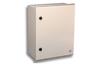 Polüesterkilp BRES, 250Wx300Hx140D, sile uks| avanev 180°, -50..80°C, klaaskiuga tugevdatud polüester (PRFV), UV kindel, IP66 IK10, Safy, hall