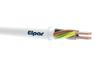 Paigalduskaabel NHXMH-J, 3G2,5mm² 300/500V, -5..70°C, HF, Cca, 100m/pck, valge