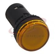 Pilot Light Osmoz, head| ø22.5mm, LED 24VAC/DC, IP66/69K IK05, yellow
