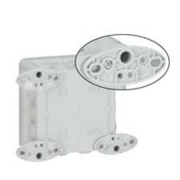 Wall bracket Plexo, incl. screws, 4pcs/pck, Legrand