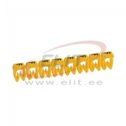 Marker CAB3, 1.5..2.5mm², F, strip 30pcs, yellow