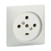 FM Socket Anneala, 3P+N+T, 20A 250/415VAC, 80x80mm, ivory