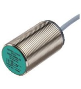 Inductive Sensor NBB15-30GM50-E2, M30 flush, Sn 15mm, PNP NO, Sf200Hz, LED, -25..70°C, nickel-plated brass, PBT, 2m PVC cable 2x 0.34mm², 10..30VDC, IP67, Pepperl+Fuchs