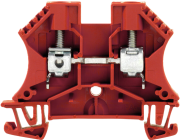 Feed-through Terminal WDU 6 RT, 6mm² 41A 800V, red