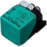 Inductive Sensor NBN40-L2-A2-V1, 40x40mm, Sn 40mm, PNP NO/NC, Sf 180Hz, LED, -25..85°C, PA, M12 4pins, sv 10..30VDC, IP69K