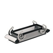Base HDC 24B ABU, size 8, side-locking clamp on lower side, IP65, Weidmüller