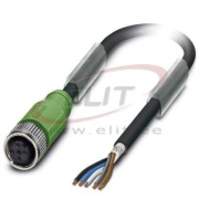 Sensor/actuator Cable SAC-5P-10.0-PUR/M12FS SH, 1pcs/pck, Phoenix