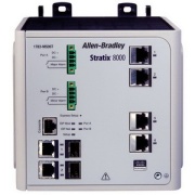 Ethernet Switch Stratix 8000, 6ports (includes 2 dual-purpose ports w. SFP slots), Layer 2 Switch, 24/48VDC, Allen-Bradley