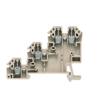 Initiator/actuator Terminal DLI 2.5 DB, 3-tier, 2.5mm² 24A 250V, beige