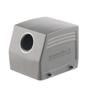 Hood HDC 32B TSBU 1M32G, size 10, cable entry from side, side-locking clamp on lower side, M32, IP65