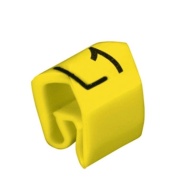 Wire Marker CLI C 2-6 GE/SW L1 MP, ø4..10mm/4..16mm², yellow