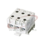 Universal Terminal Block Al/Cu UK50/3x1A, 3P (2holes) 2.5-50mm² 145/160A 145/160A 1000VAC/ 1500VDC, Hex5 4Nm 2.5..4mm²/ 12Nm 6..50mm², TS35, MaxPro, grey