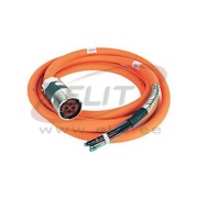 Power Cable Kinetix, SpeedTec DIN Connector » flying-lead, 22.5A 600V, 90m industrial TPE cable 4x14AWG, orange