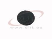 Button Plate M22-XD-S, flat, blank, 10pcs/pck, Eaton, black