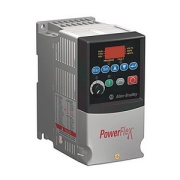 VFD PowerFlex4, 0.75kW 4.5A 1x240VAC, LED display, fixed digital keypad, RS485, frame A