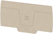 End Plate AEP 2C 10/16, beige