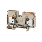 Feed-through Terminal Block A2C 16, 1-tier, 16mm² 76A 1000V, push-in, Weidmüller, beige