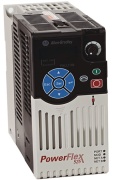 VFD PowerFlex525, 11kW 24A 3x480VAC ,3A 240VAC, EtherNet IP, USB, RS485, integral keypad w. PM, LED, frame D
