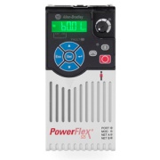 VF Drive PowerFlex525, 2.2kW 6A 3x480VAC, EtherNet IP-USB-RS485, integral keypad w. potentiometer/ LED, frame A, Allen-Bradley