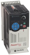 VFD PowerFlex525, 0.75kW 4.8A 1x120VAC, integral keypad, PM, LED, EtherNet IP, USB, RS485, frame B