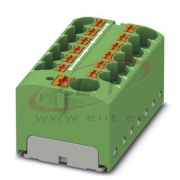 Distribution Block PTFIX 10/12X4 GN, 8pcs/pck, Phoenix